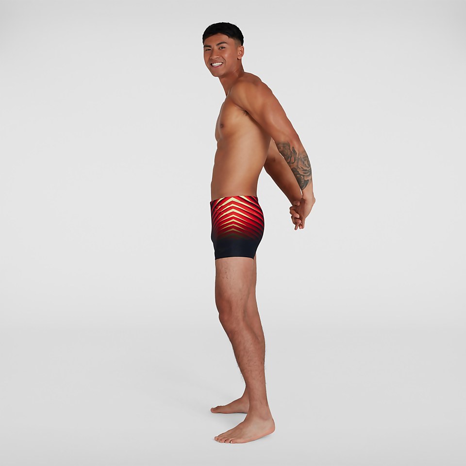 Herren Placement Aquashorts in Schwarz