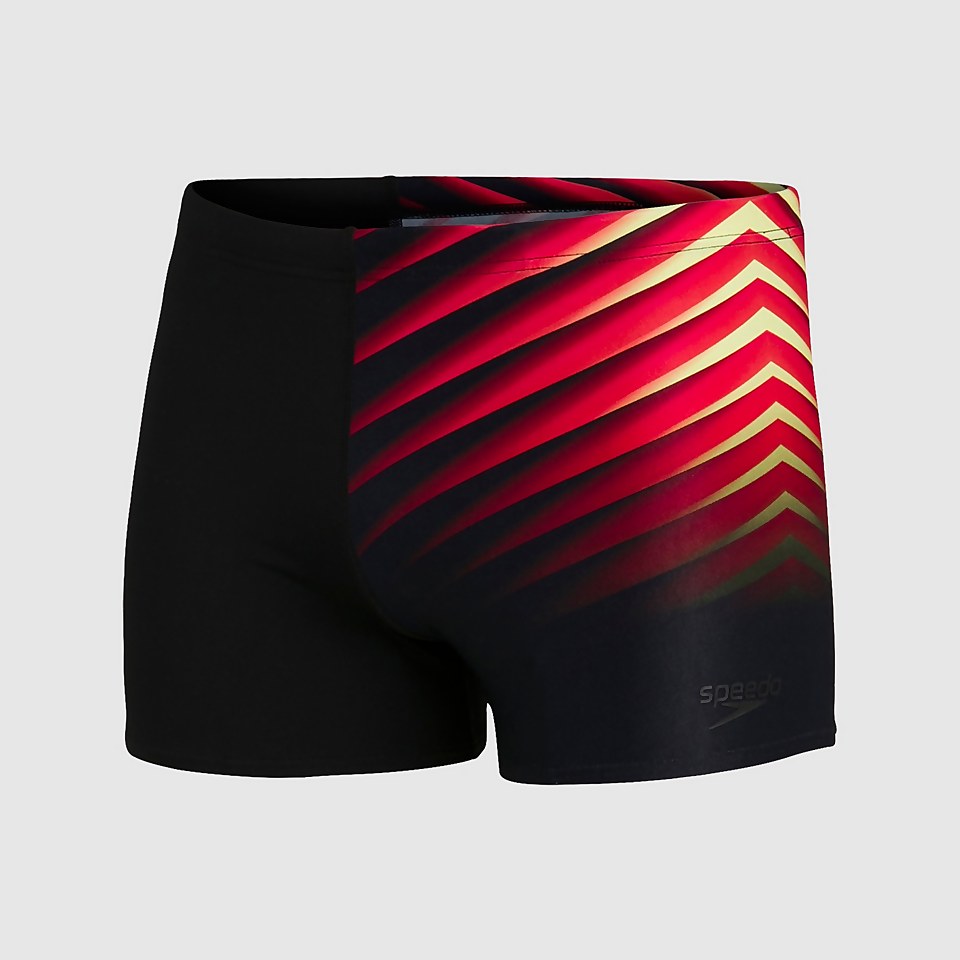 Herren Placement Aquashorts in Schwarz