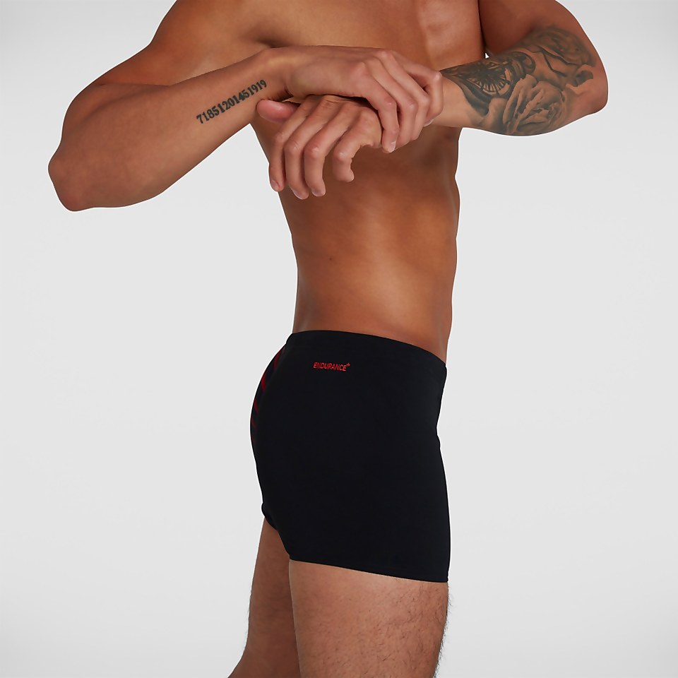 Herren Placement Aquashorts in Schwarz