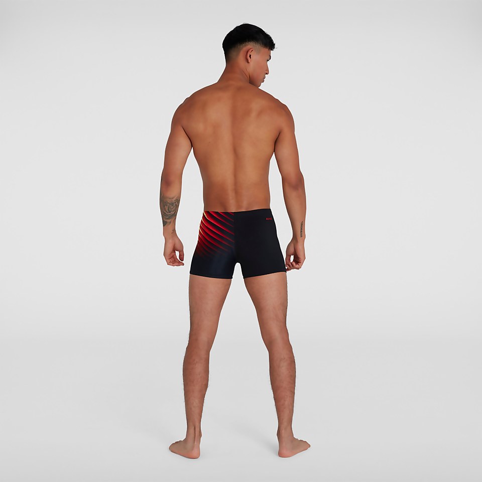 Herren Placement Aquashorts in Schwarz