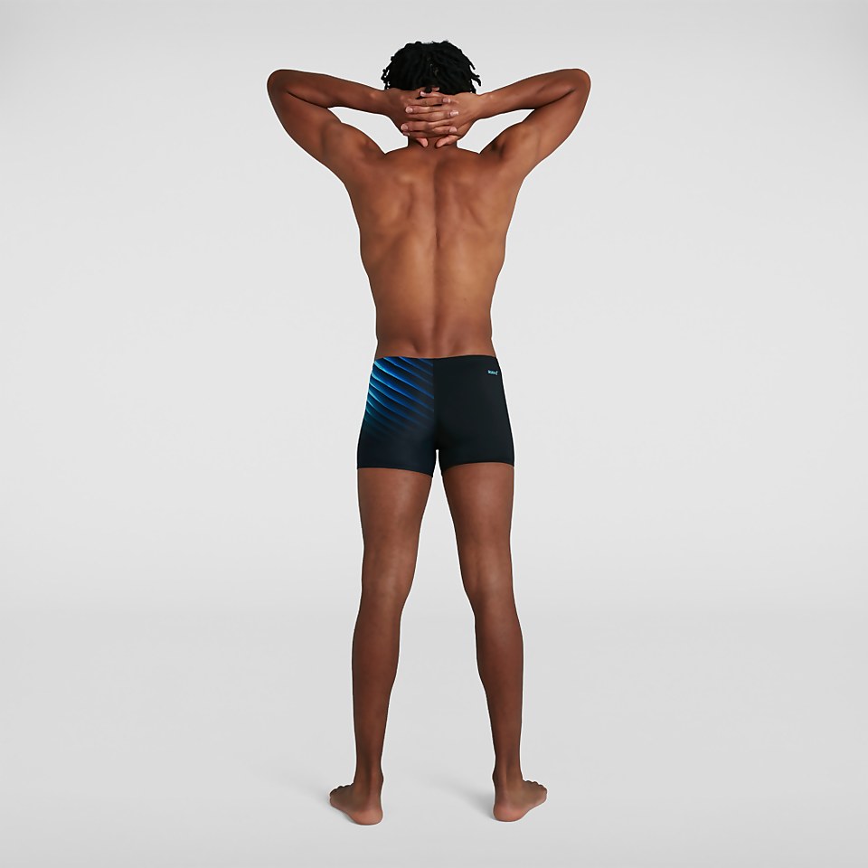 Herren Placement Aquashorts in Schwarz