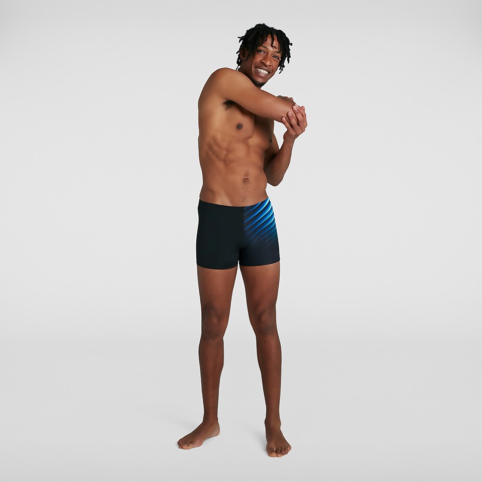 Herren Placement Aquashorts in Schwarz