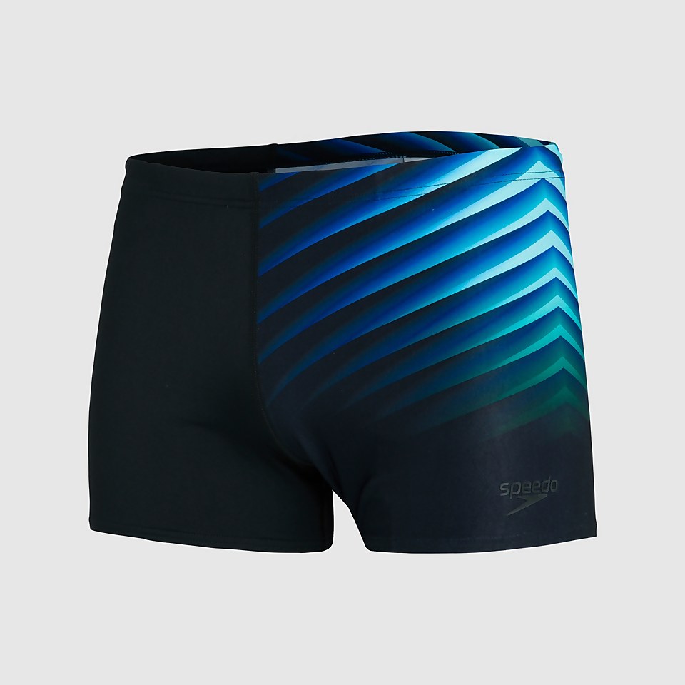 Herren Placement Aquashorts in Schwarz