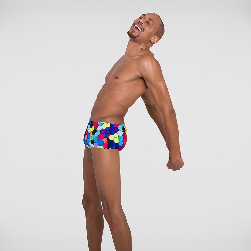 Men's 16cm Allover Trunks Yellow