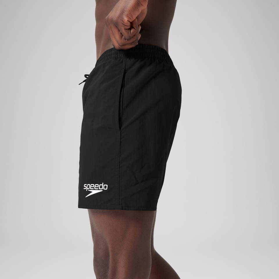 Short de bain Essential 40 cm, hommes, noir