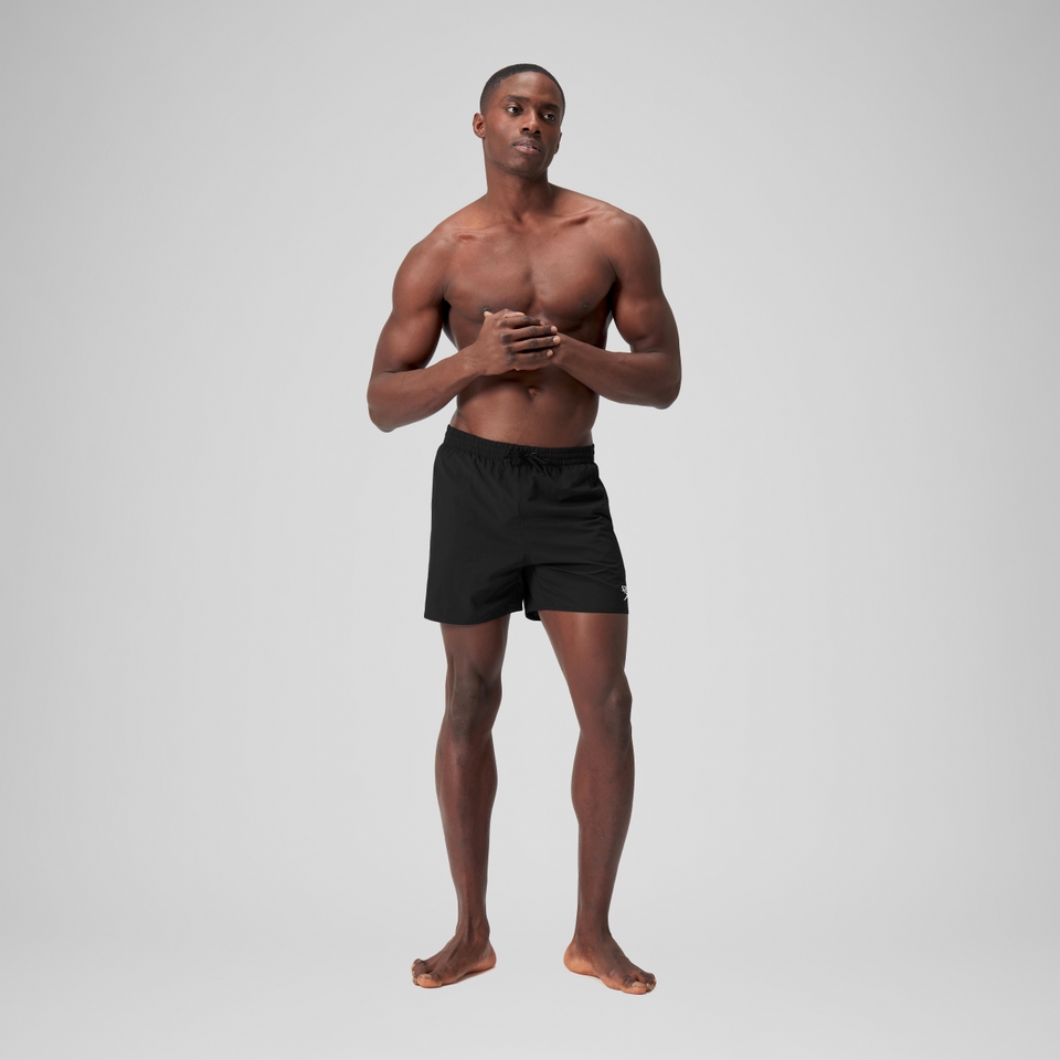 Essential Badeshorts 40 cm Schwarz für Herren