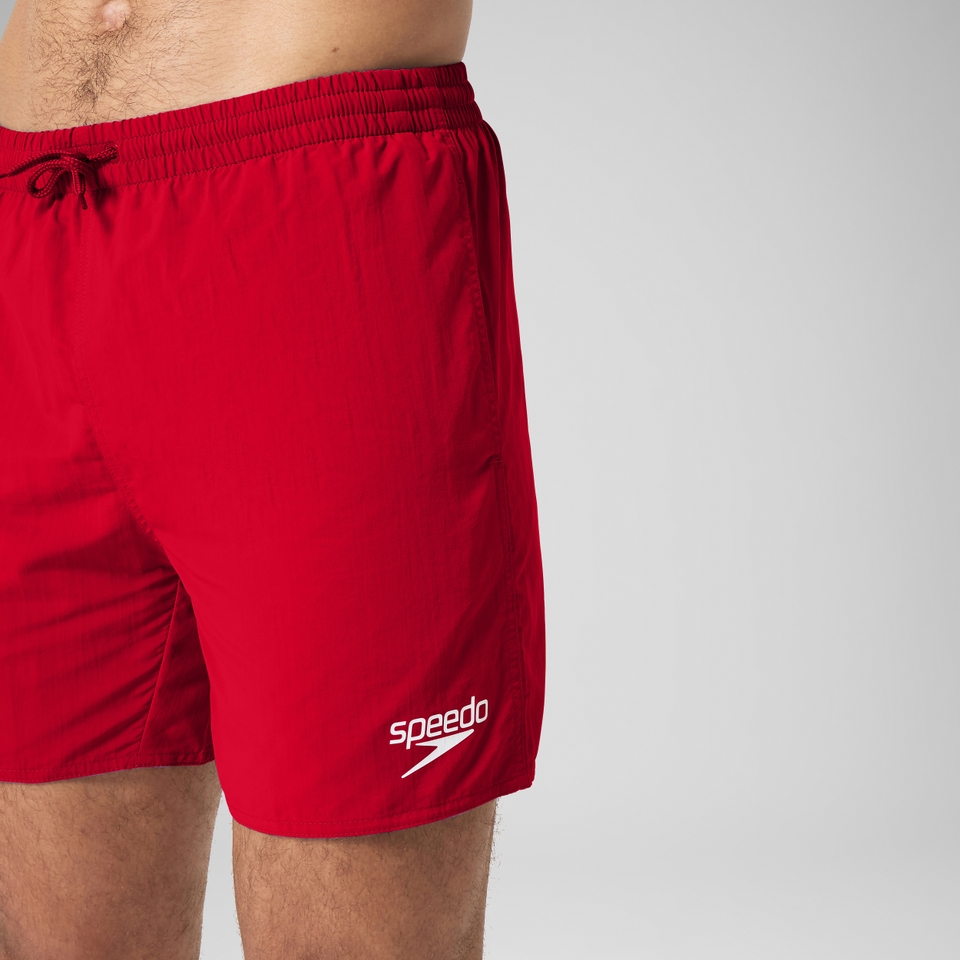 Men's Essentials 16" Swim Short Red