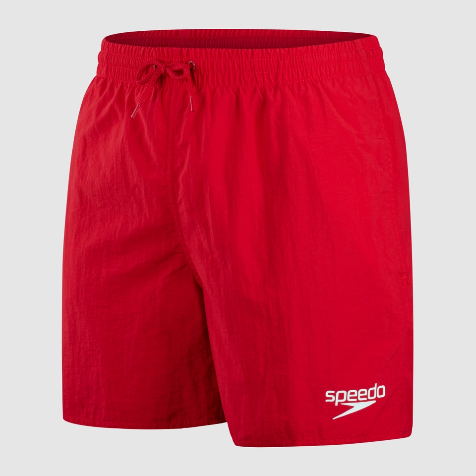 Men's Essentials 16" Swim Short Red