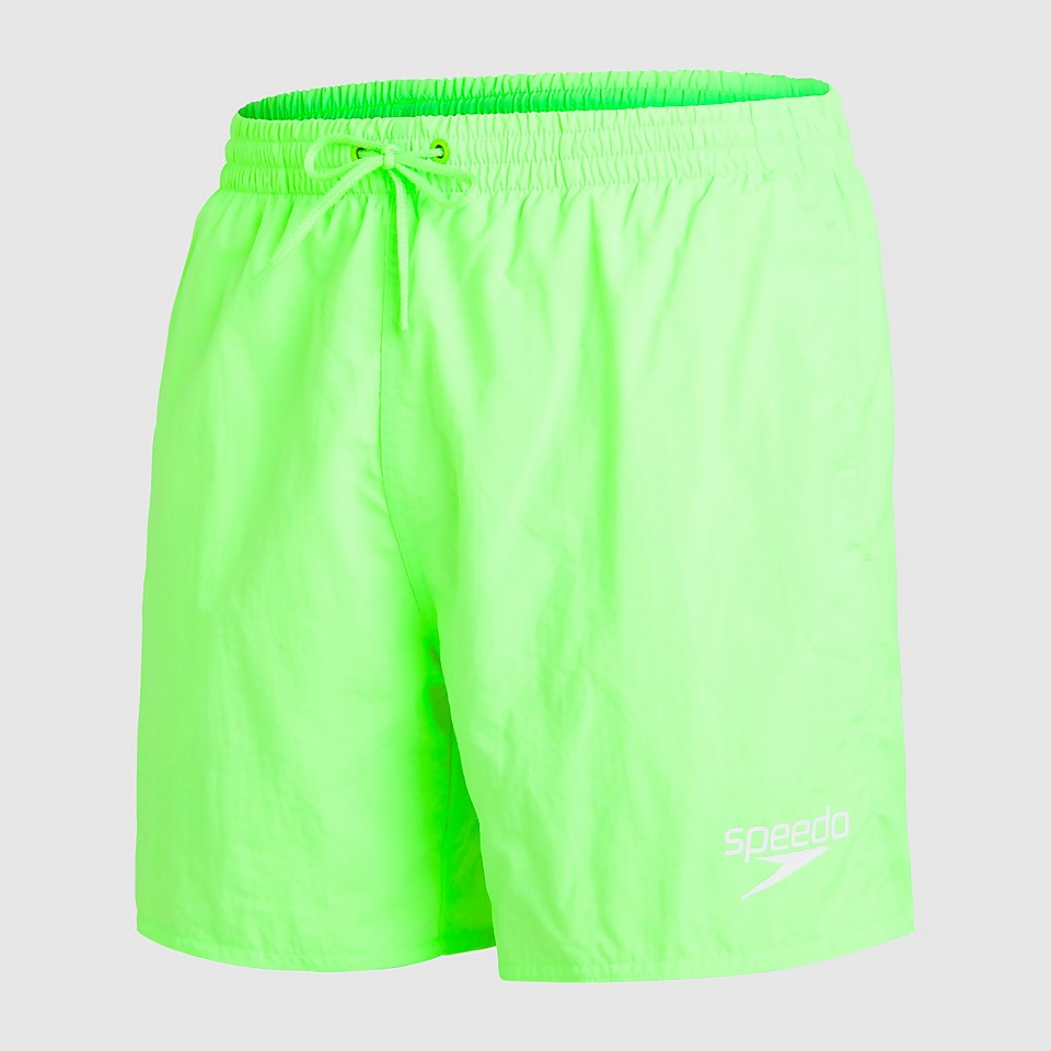Herren Essentials 16" Badeshorts in Grün