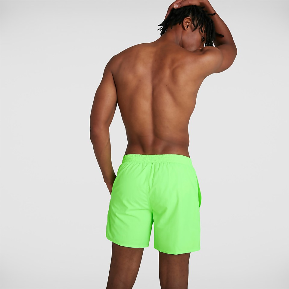 Herren Essentials 16" Badeshorts in Grün