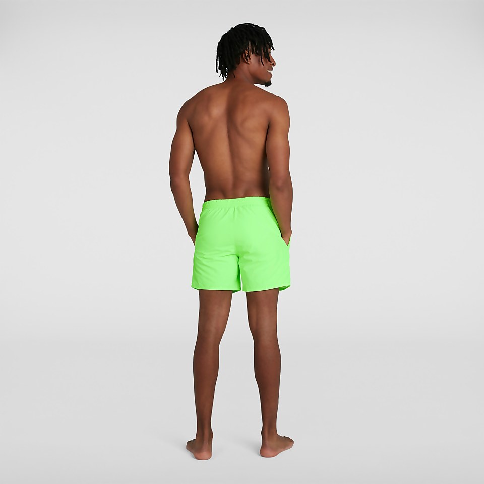 Herren Essentials 16" Badeshorts in Grün