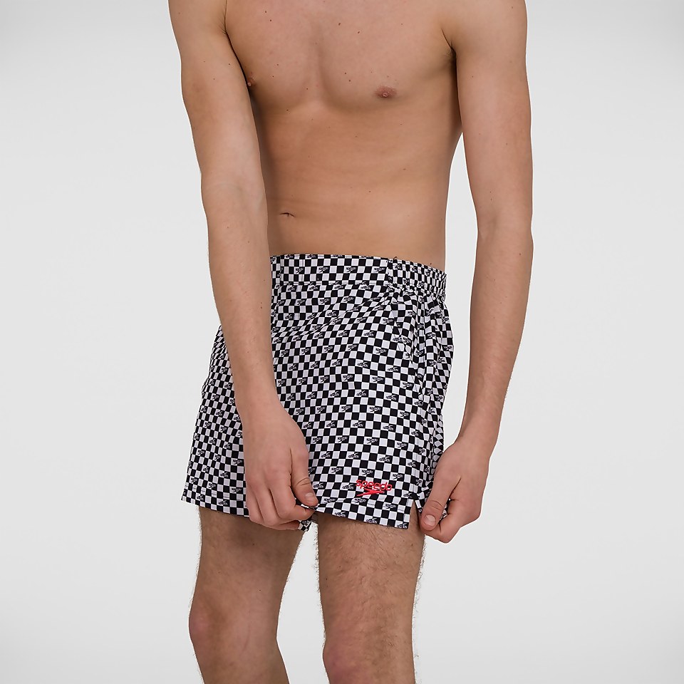 Men's Vintage Leisure 14" Swim Shorts Black