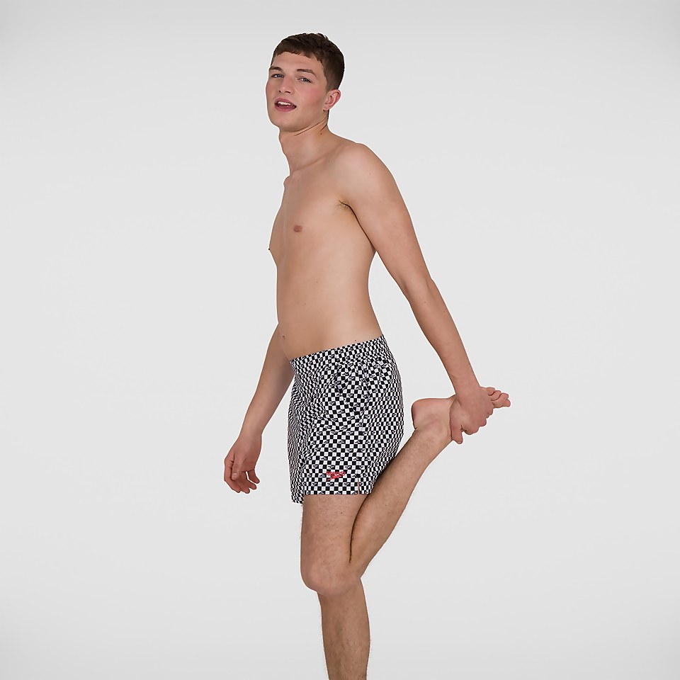 Men's Vintage Leisure 14" Swim Shorts Black