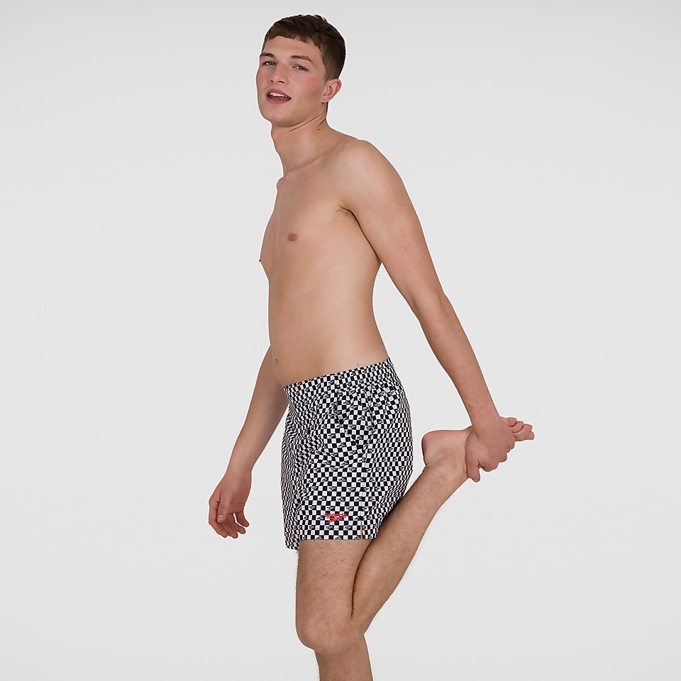 Men's Vintage Leisure 14" Swim Shorts Black