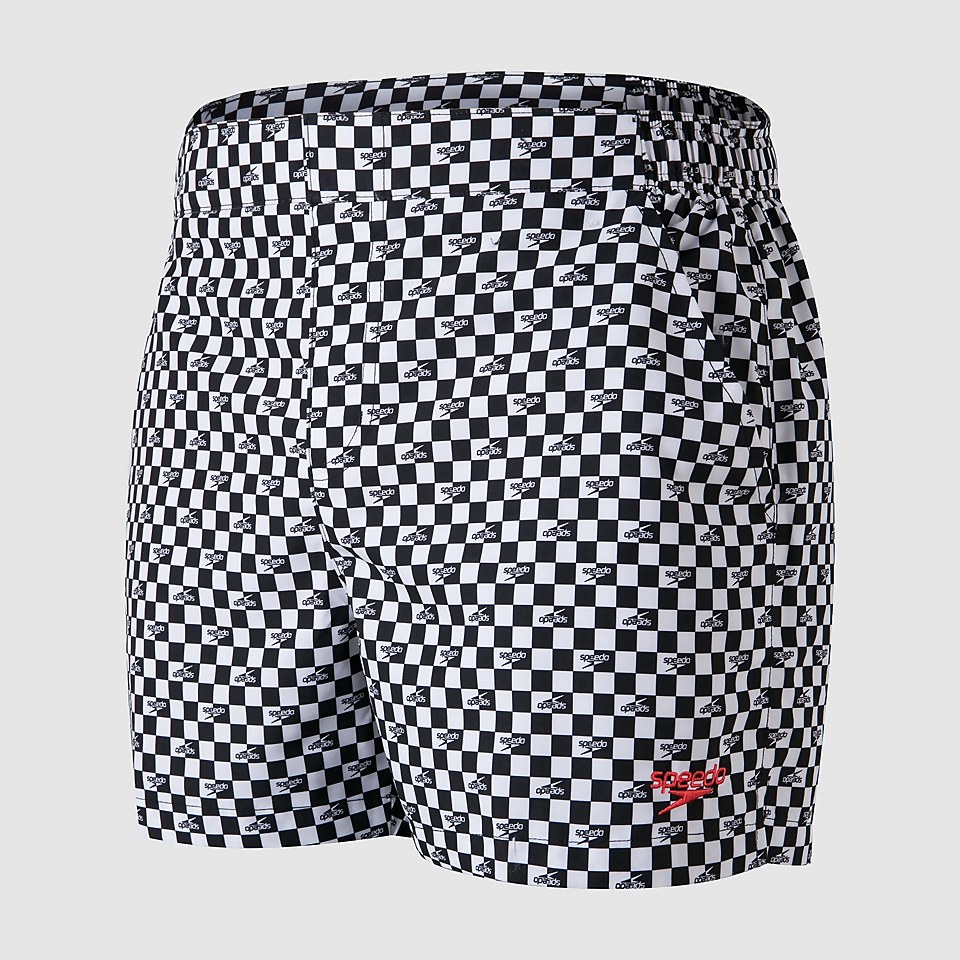 Men's Vintage Leisure 14" Swim Shorts Black