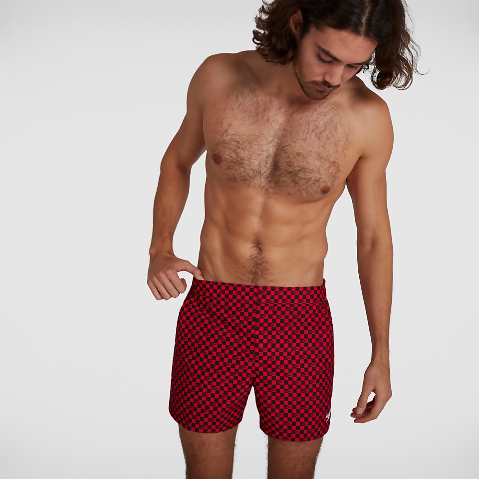 Short de bain Vintage Paradise 14" Noir