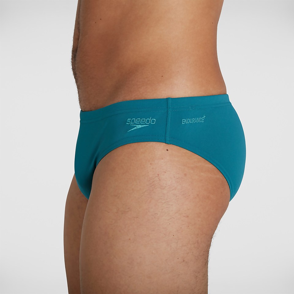 Herren Essential Endurance+ 7 cm Badehose in Grün