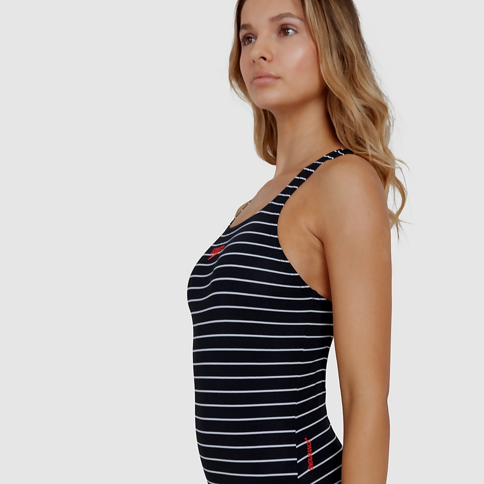 Women's Endurance+ Striped Medalist Swimsuit