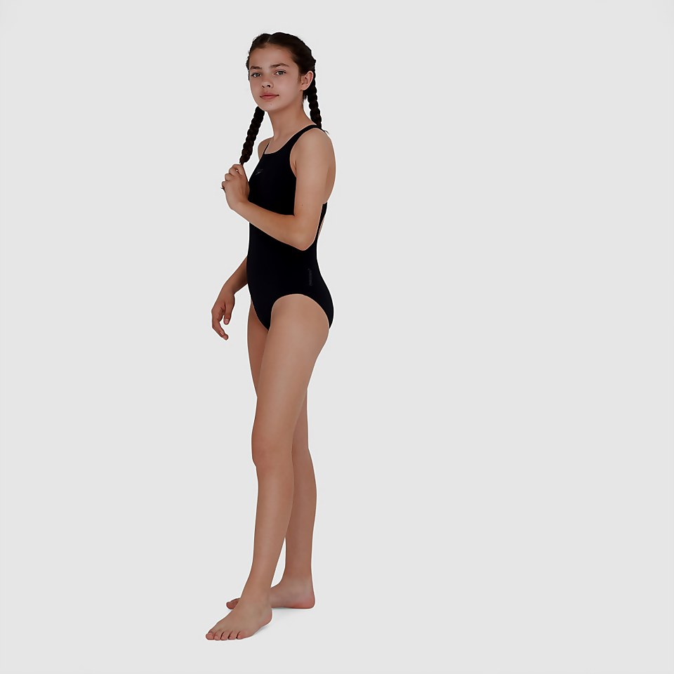 Junior Essential Endurance+ Medalist Swimsuit Black