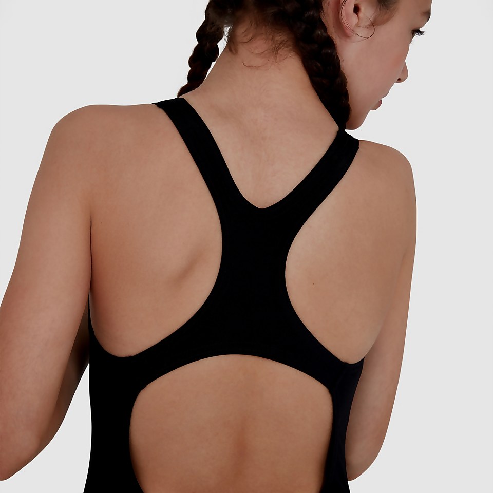 Junior Essential Endurance+ Medalist Swimsuit Black