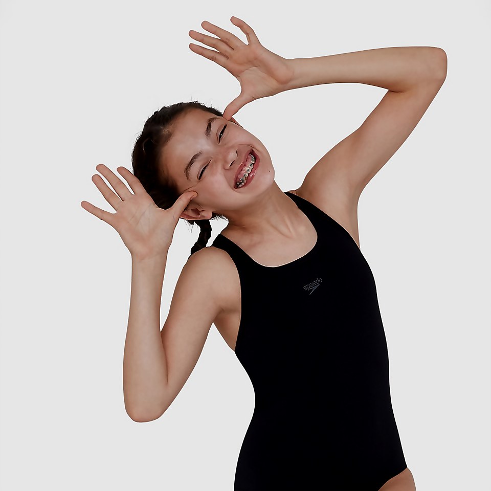 Junior Essential Endurance+ Medalist Swimsuit Black