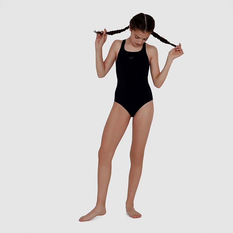 Junior Essential Endurance+ Medalist Swimsuit Black