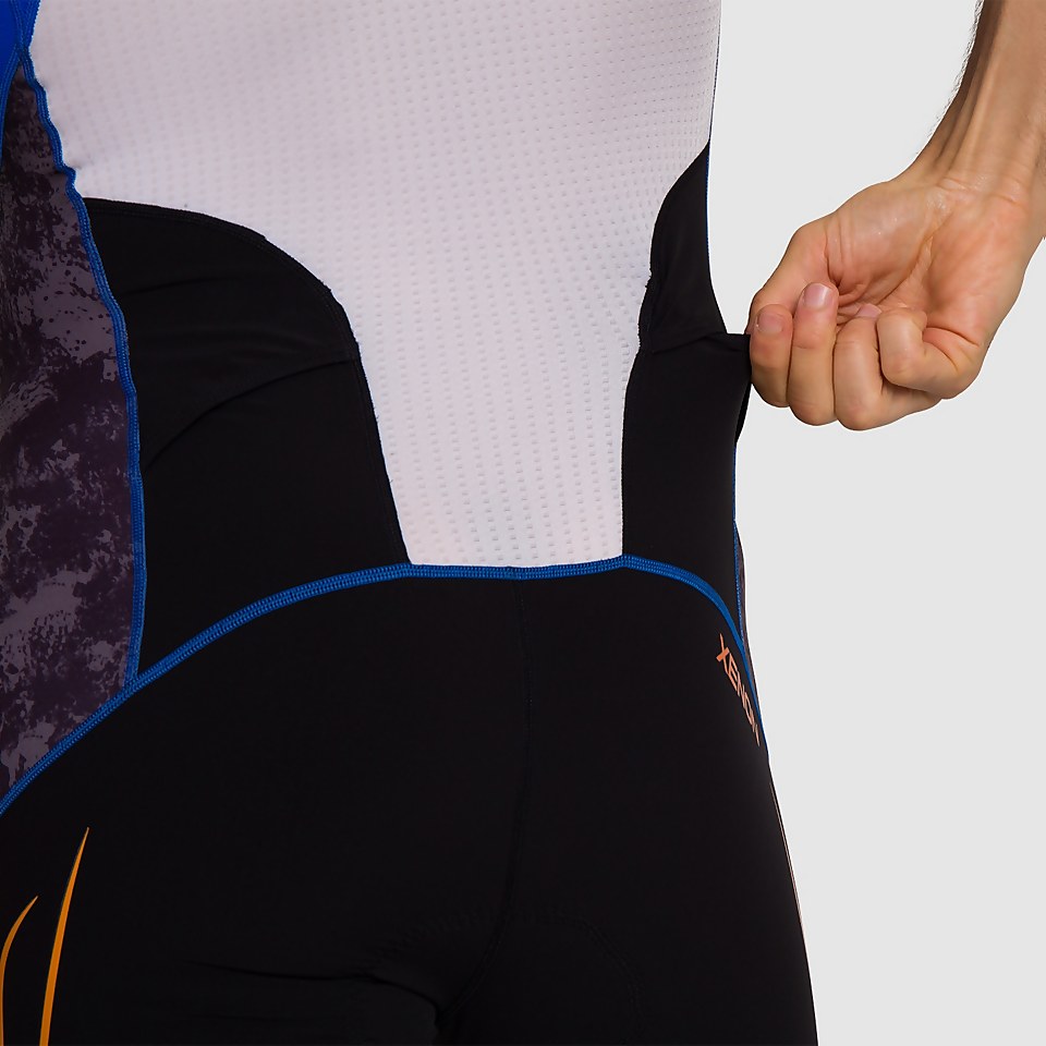 Herren Fastskin Xenon Trisuit in Schwarz/Blau