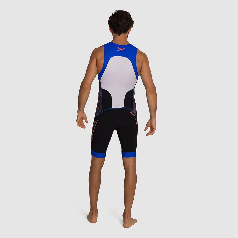 Herren Fastskin Xenon Trisuit in Schwarz/Blau
