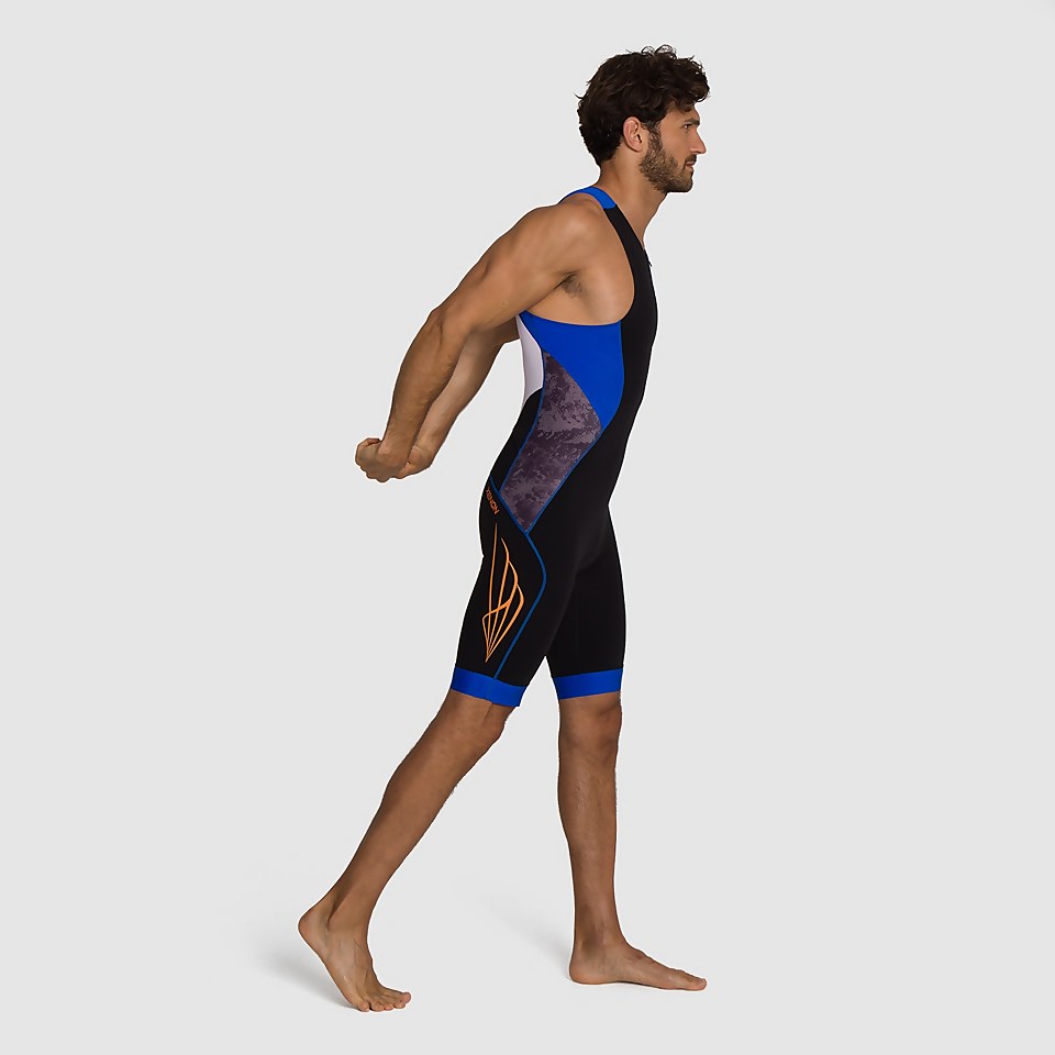 Herren Fastskin Xenon Trisuit in Schwarz/Blau
