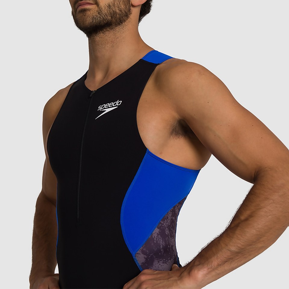 Herren Fastskin Xenon Trisuit in Schwarz/Blau