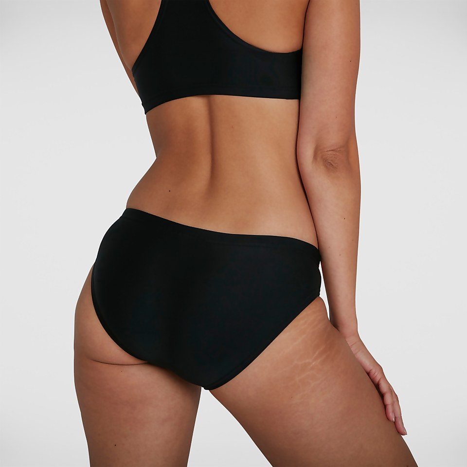 Damen Placement Bikini in Schwarz