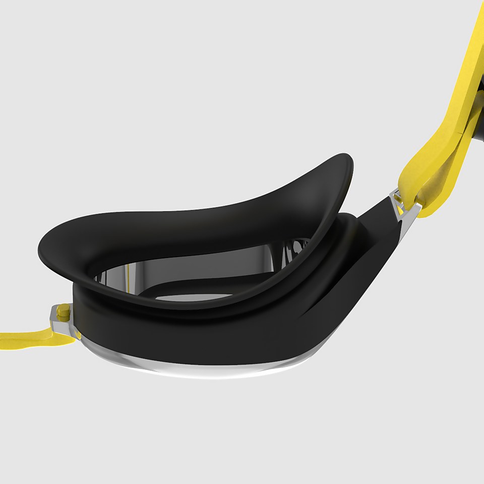 Lunettes de natation enfant Hydropure Miroir Jaune/Argenté