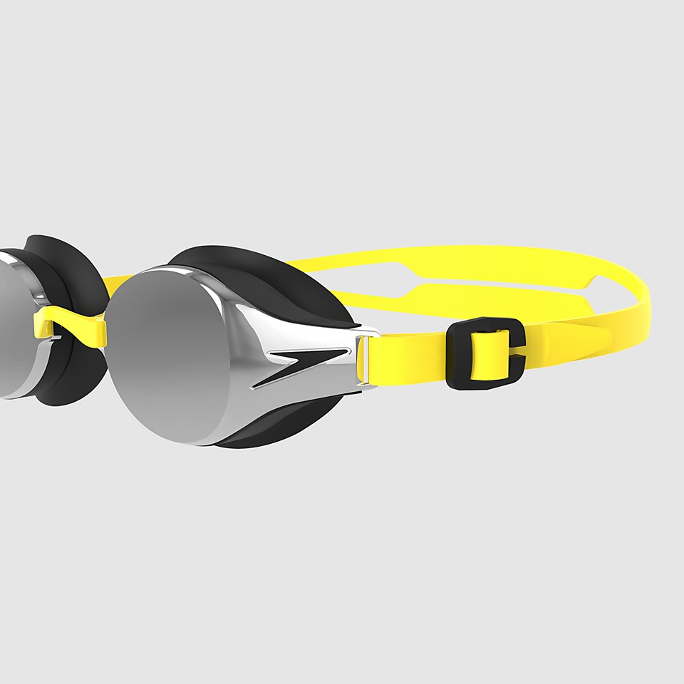 Lunettes de natation enfant Hydropure Miroir Jaune/Argenté