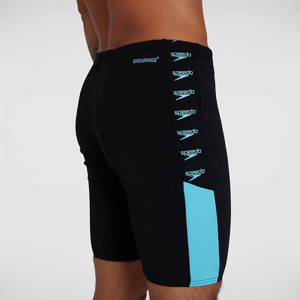 Men's Boom Logo Splice Jammer Black