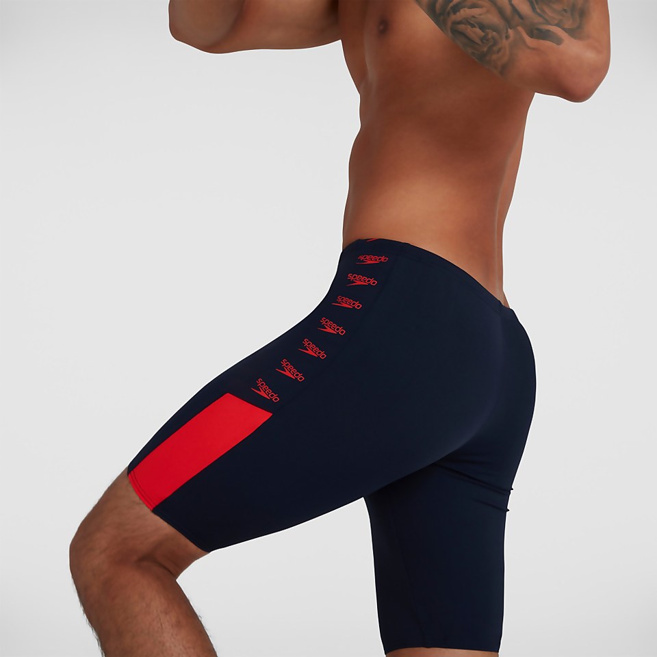 Men's Boom Logo Splice Jammer Navy