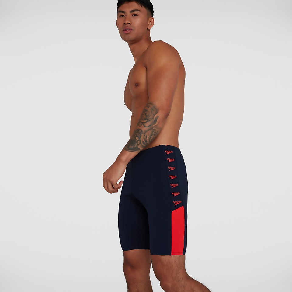 Men's Boom Logo Splice Jammer Navy