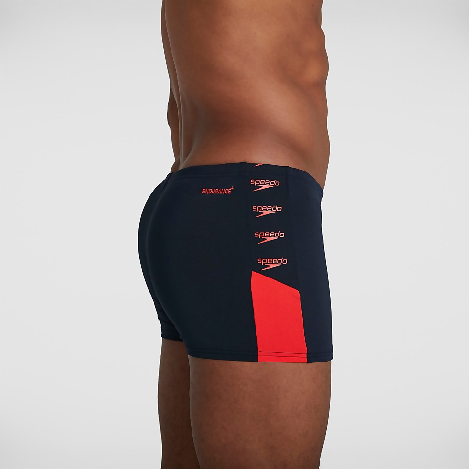 Boxer de bain Homme Boom Logo Splice Bleu marine