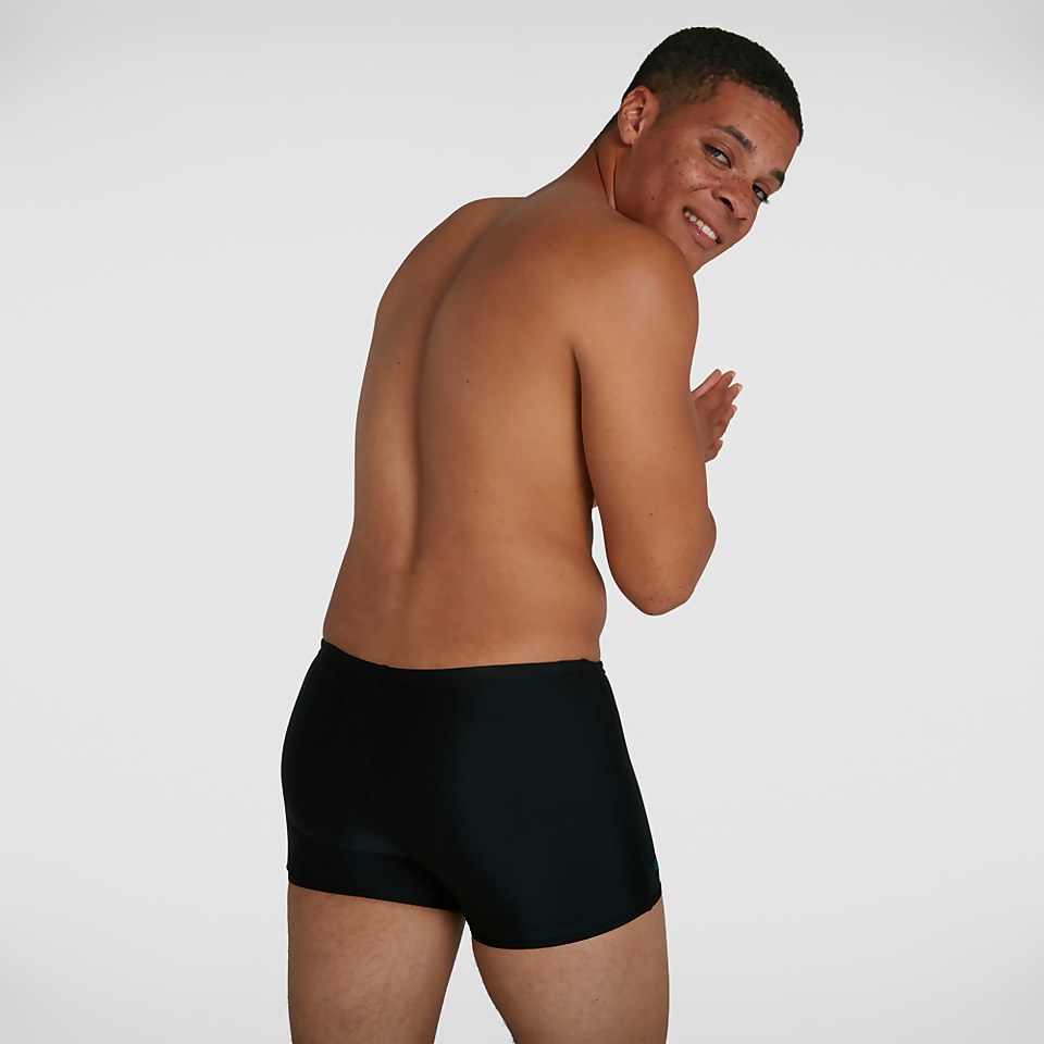 Boxer de bain Homme Color-block Noir