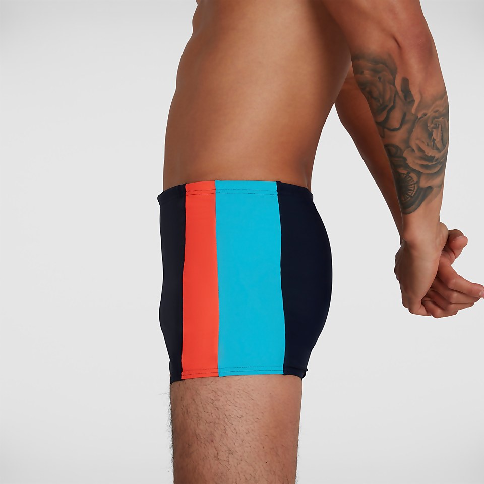 Men's Colourblock Aquashort Navy