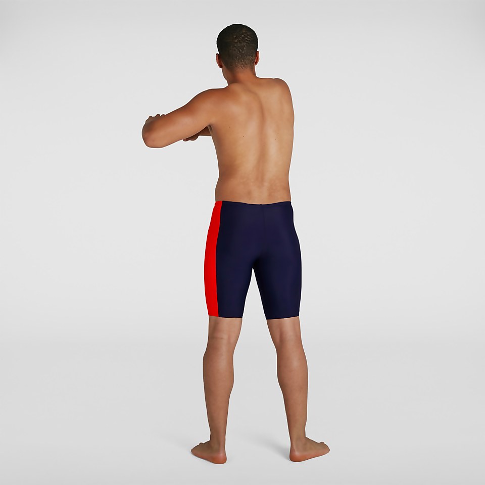 Men's Colourblock Jammer Navy
