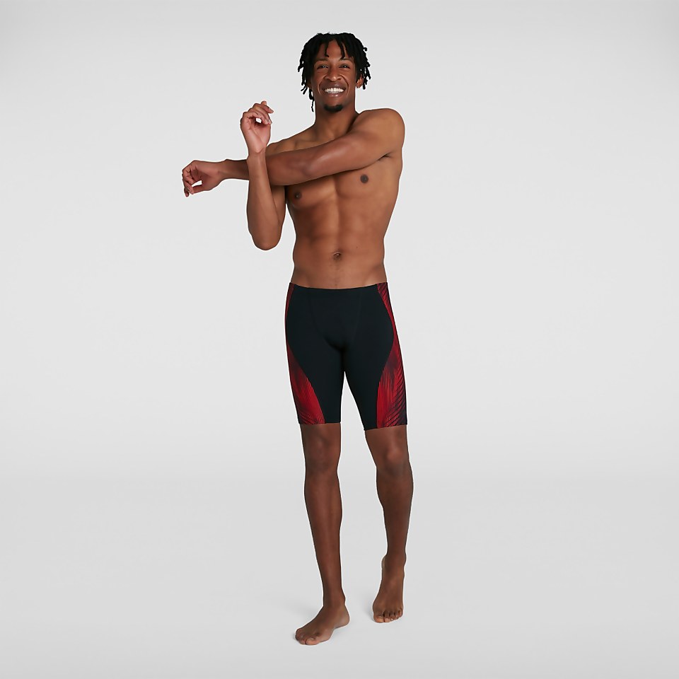 Herren Pro End+ Schwimmhose in Schwarz