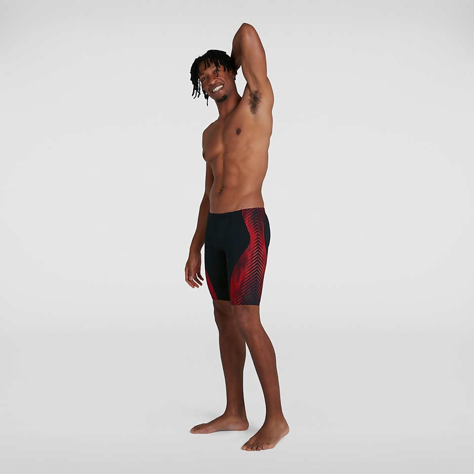 Herren Pro End+ Schwimmhose in Schwarz