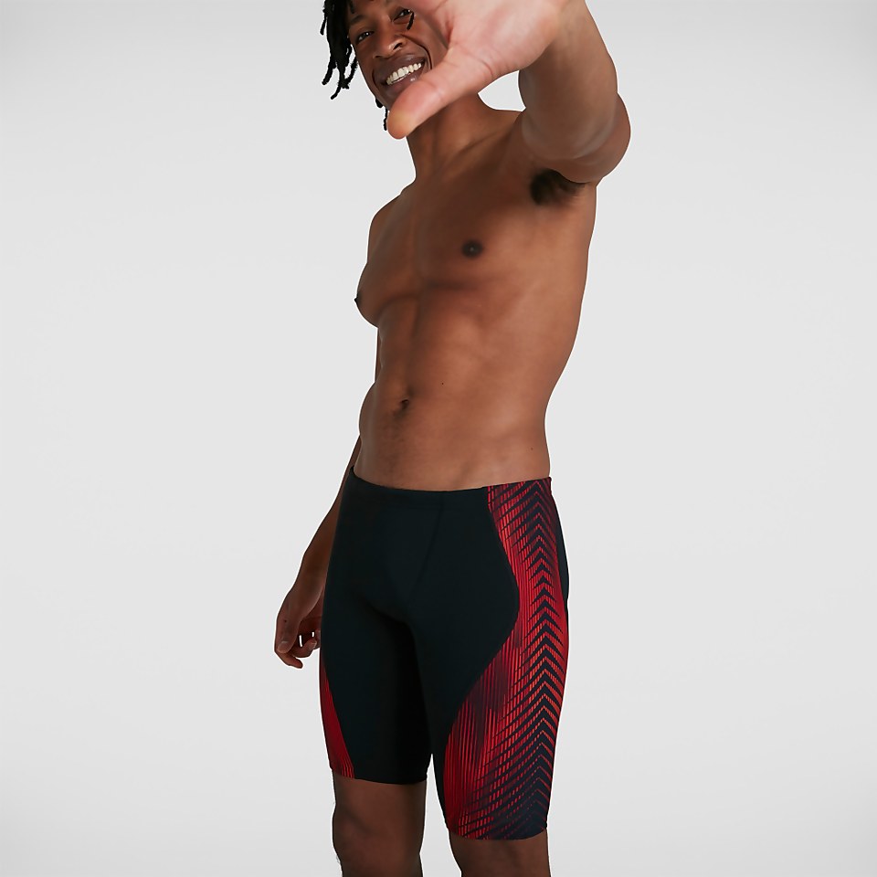 Herren Pro End+ Schwimmhose in Schwarz