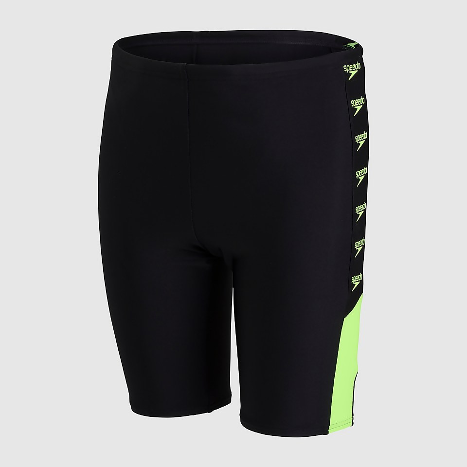 Boys' Boom Logo Splice Jammer Black