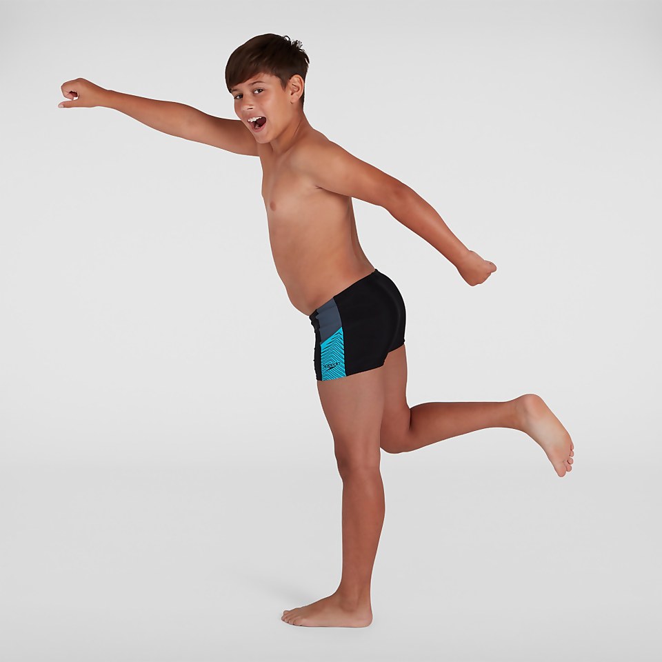 Boxer de bain Garçon Dive Noir