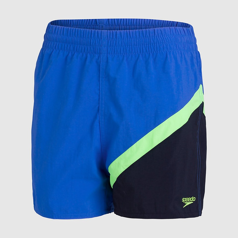 Boys' Colourblock 13" Watershort Blue