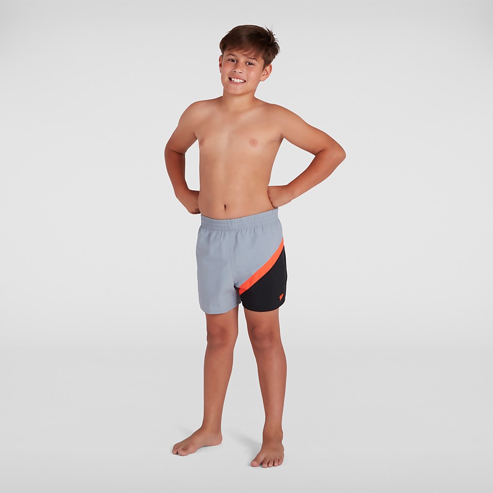 Boys' Colourblock 13" Watershort Grey