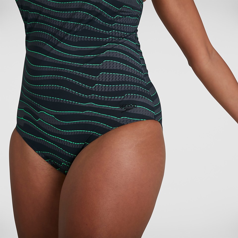 Maillot de bain Femme Calypso Imprimé Gris