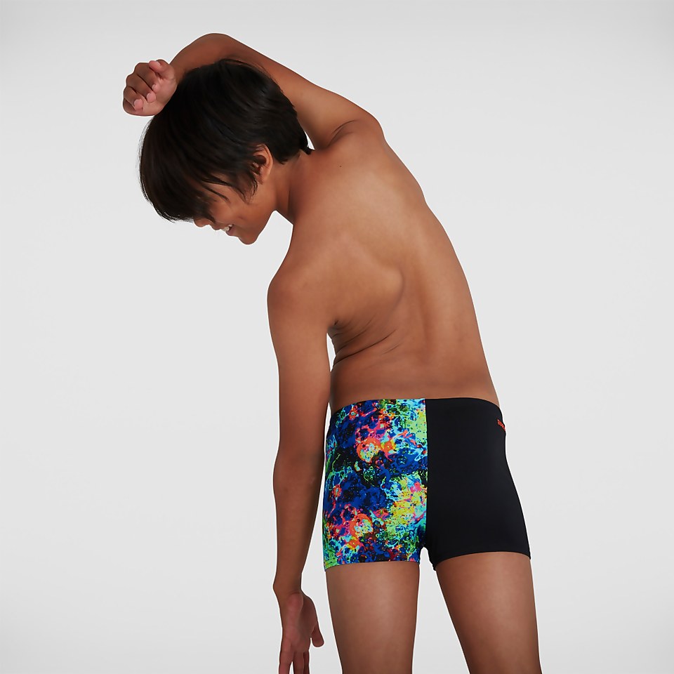Boys' Digital Placement Aquashort Black
