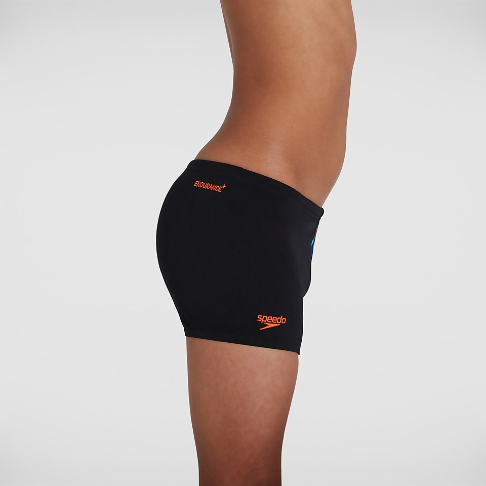 Boys' Digital Placement Aquashort Black